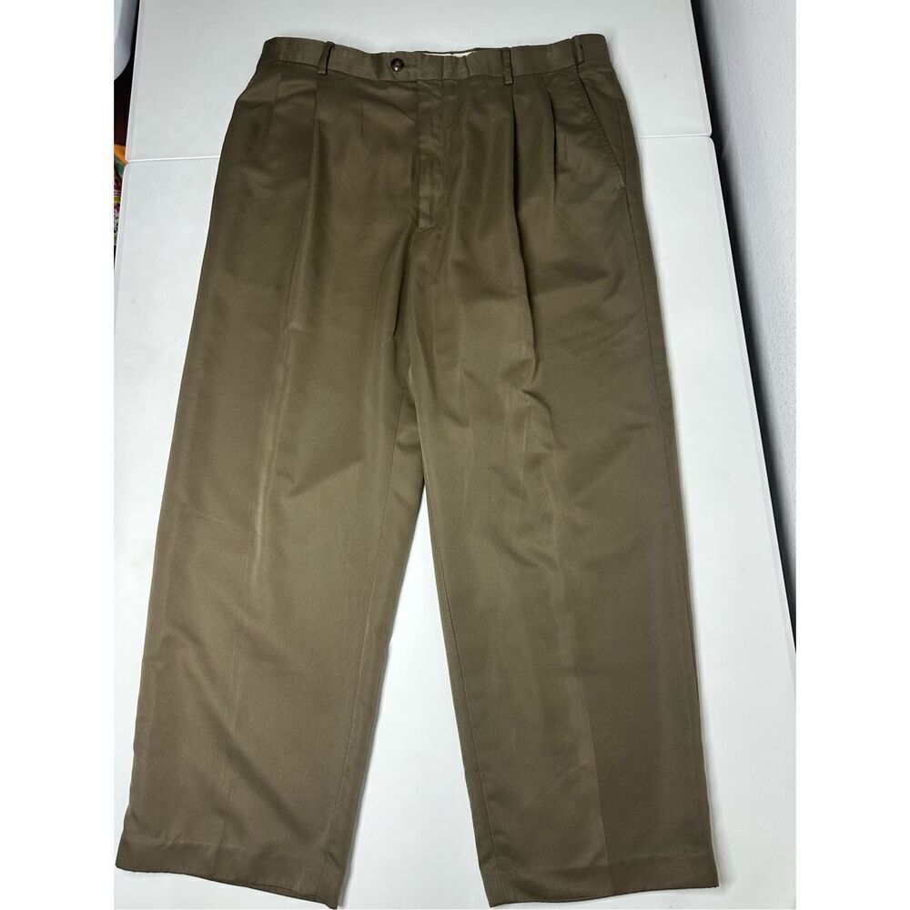 Paradigm Men’s Dress Pants Olive Green Size 36 Waist/ 26 Long